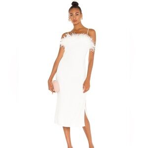ELLIATT Harley Dress in Ivory SIZE M